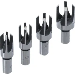 Pin Drill Set - 6 - 10 - 13 - 16 mm - 4 pcs.