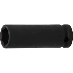 Impact Socket Hexagon, deep - 12.5 mm ,1-2, Drive - 17 mm