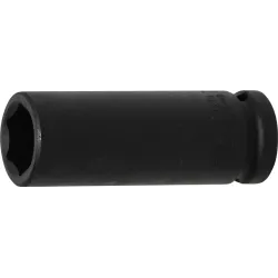 Impact Socket Hexagon, deep - 12.5 mm ,1-2, Drive - 18 mm