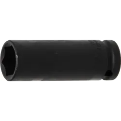 Impact Socket Hexagon, deep - 12.5 mm ,1-2, Drive - 19 mm