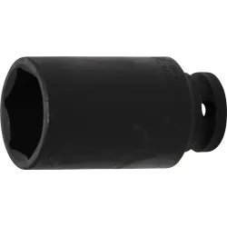 Impact Socket Hexagon, deep - 12.5 mm ,1-2, Drive - 30 mm