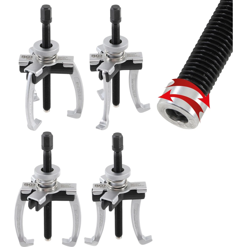 Gultņa novilcējs iekšējais - ārējais - Divpusējs un Trīspusējs - 76 - 102 mm