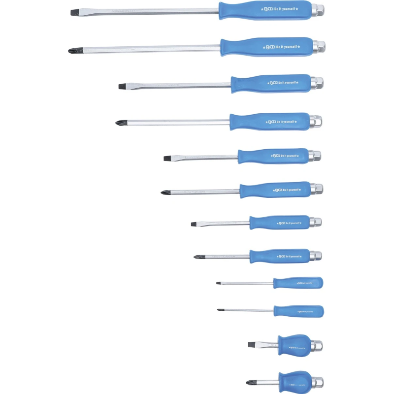 Skrūvgriežu komplekts - 12 gab.