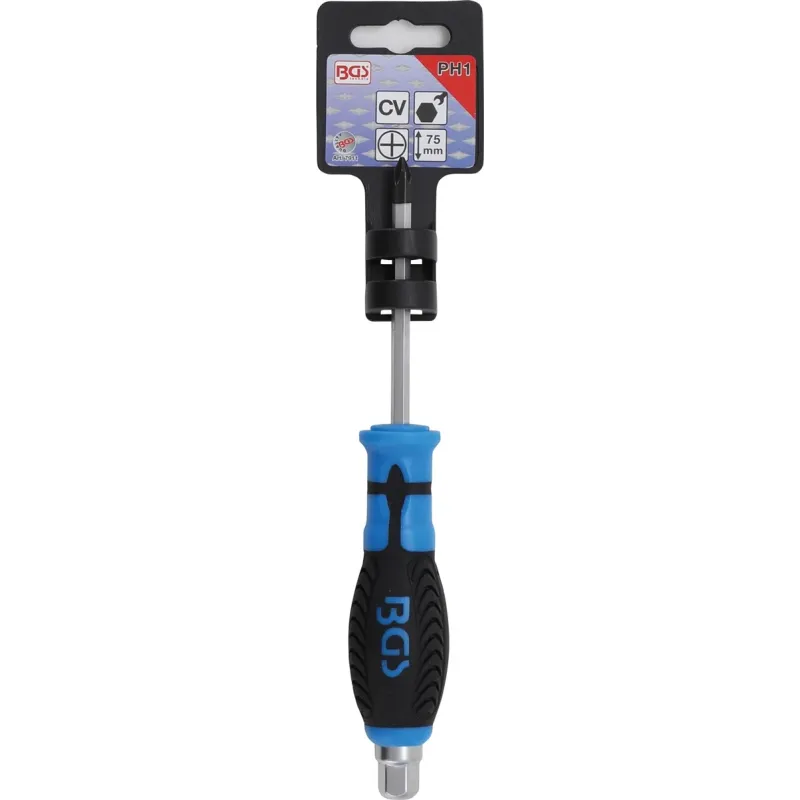 Skrūvgriezis ar seškantes asmeni - PH1 izmērs - 75 mm asmeņa garums