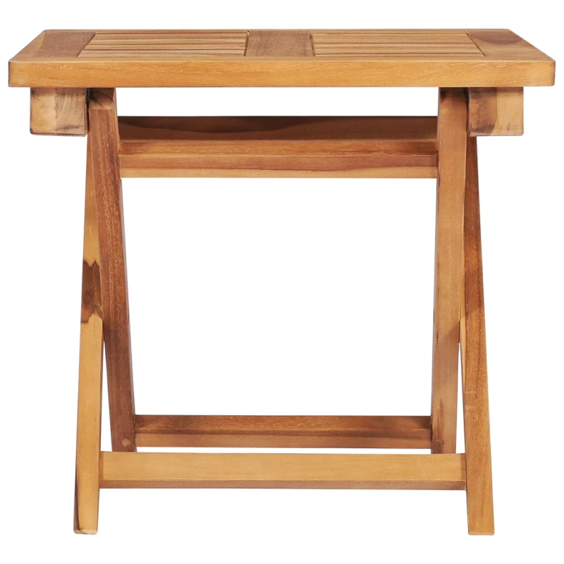 vidaXL sauļošanās zviļņi, 2 gab., ar galdiņu un matračiem, tīkkoks