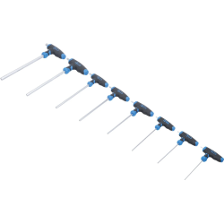 8484 8gb Skrūvgriežņu kompl. T-rokturis iekš 6 kant. 2-10mm BGS