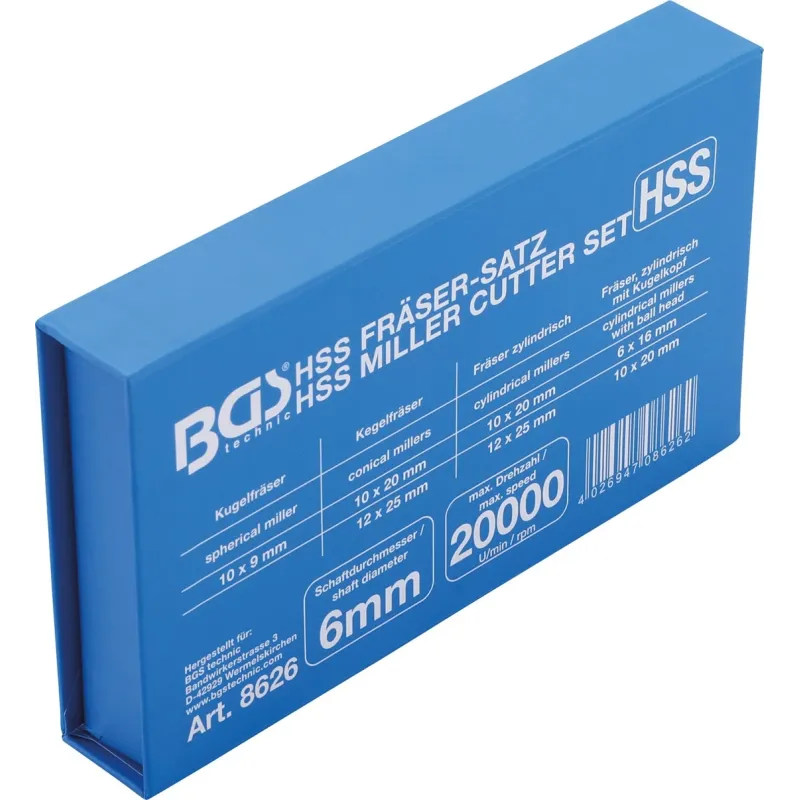 8626 Borfrēžu komplekts 7gb BGS