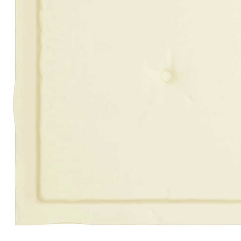 vidaXL dārza krēsli ar matračiem, 4 gab., masīvs tīkkoks