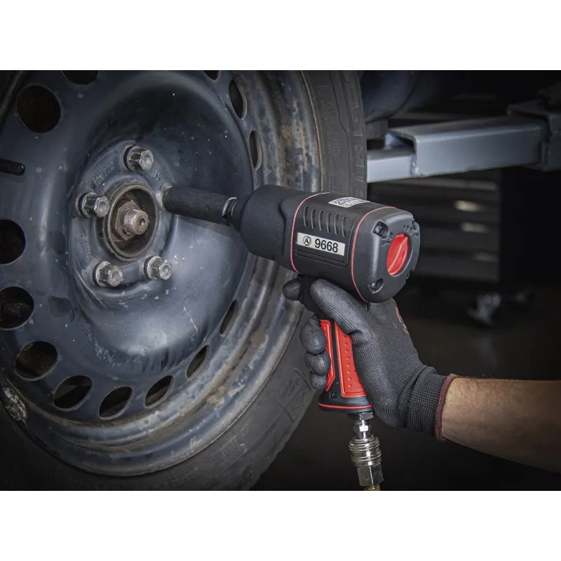 Air Impact Wrench - 12.5 mm ,1-2, - 940 Nm