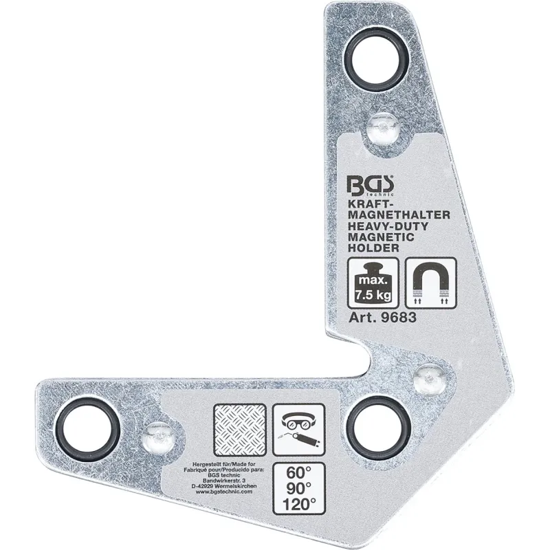 Heavy-Duty Magnetic Holder - L-Type