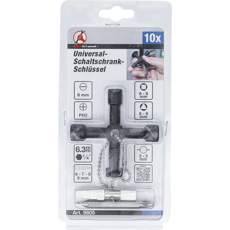 9805 Universāla sadales skapja atslēga BGS