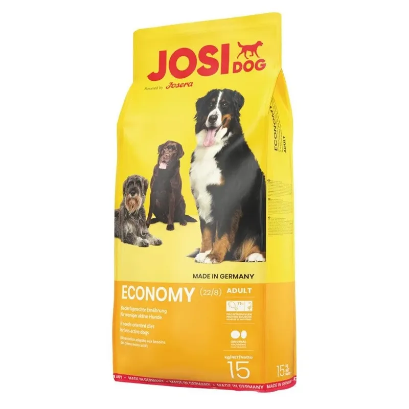 Sausā suņu barība Josera JosiDog Economy, pilngraudi, 15 kg