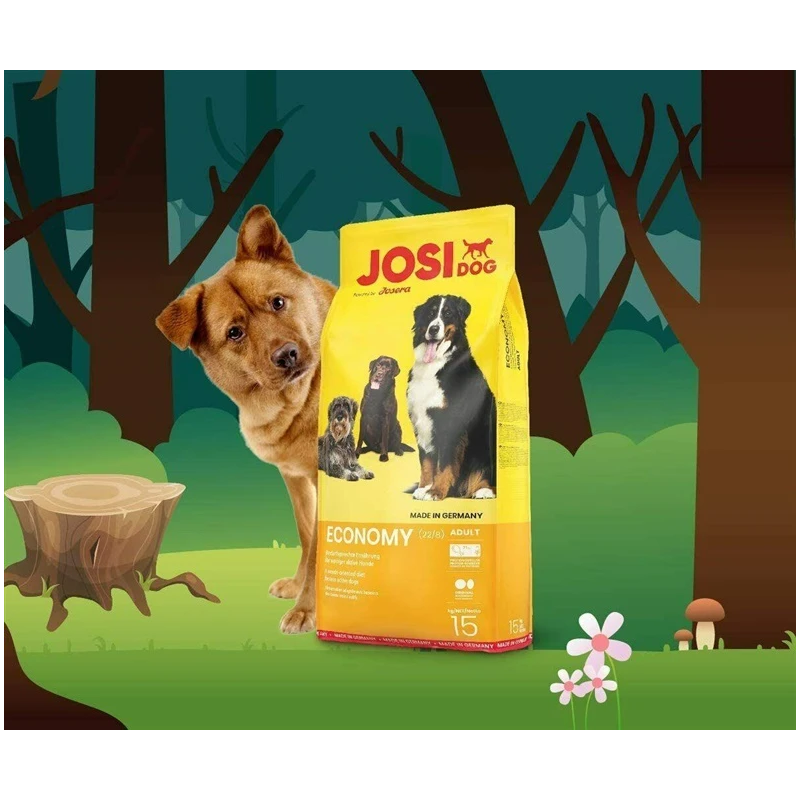 Barība sausā suņiem josidog economy 15kg