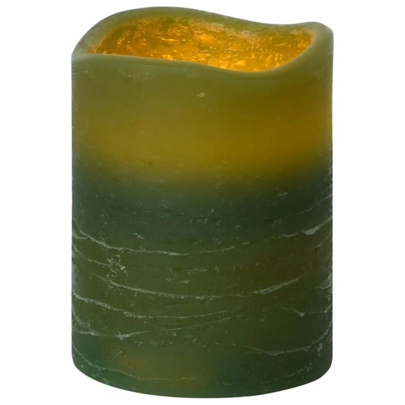 vidaXL LED sveces ar tālvadības pulti, 24 gab., silti baltas