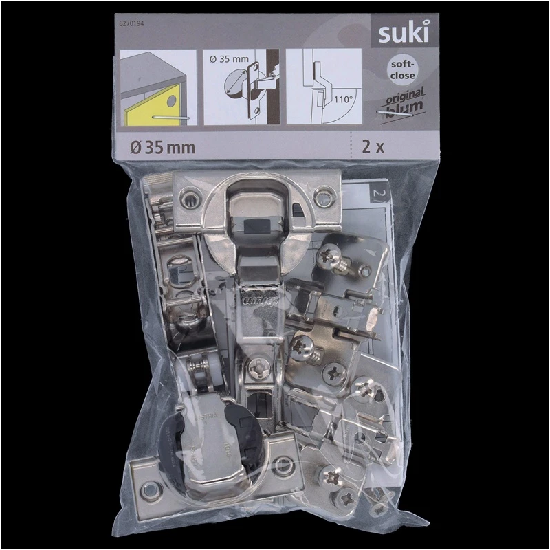 Eņģes Vidi Clip Soft Close D35 110 2 gab