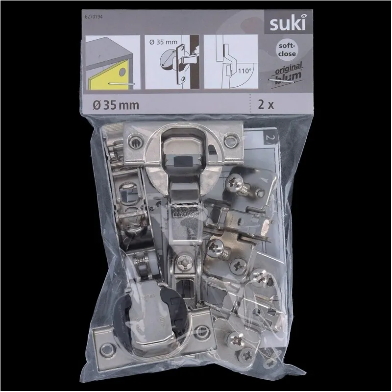 Eņģes mēbelēm Blum, 3.5 cm, 110 °, niķeļa krās., 2 gab.