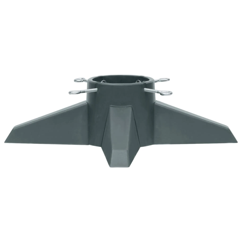 vidaXL Ziemassvētku egles statīvs, zaļš, 55,5x55,5x15 cm