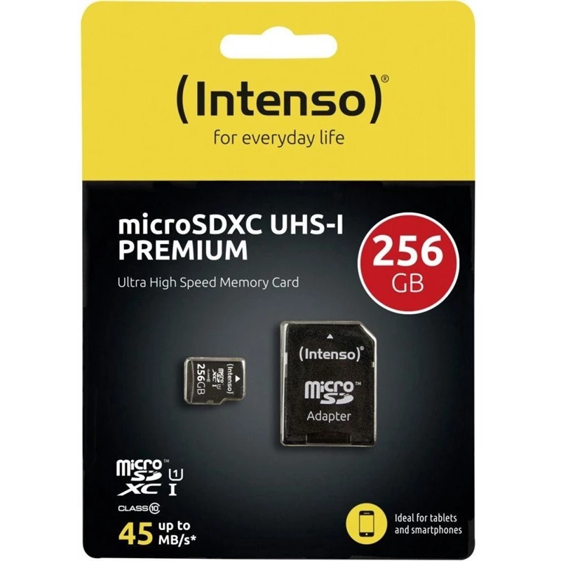 Karte atmiņas intenso micsdxc 256 gb
