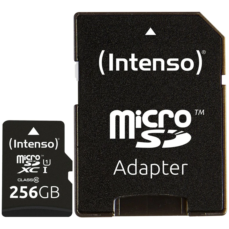 Karte atmiņas intenso micsdxc 256 gb