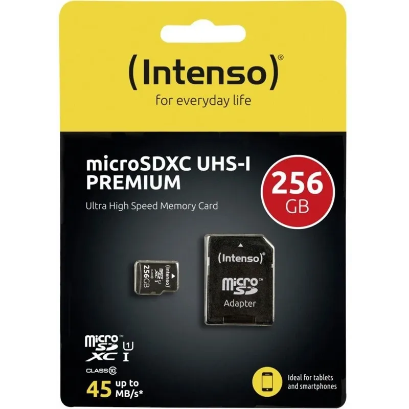 Atminties kortelė Intenso, 256 GB