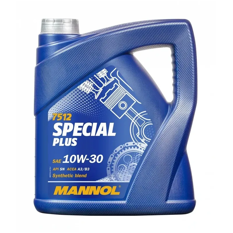 Motoreļļa Mannol Special Plus 10W - 30, daļēji sintētiska, 5 l