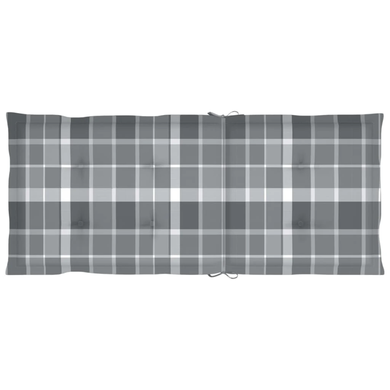 vidaXL saliekami dārza krēsli ar matračiem, 8 gab., akācijas masīvkoks