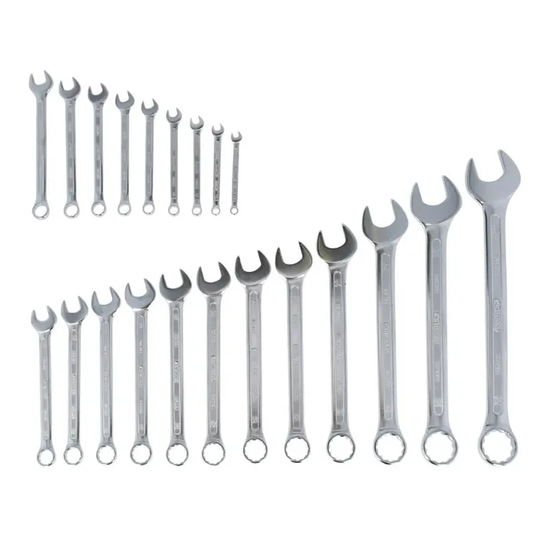 Kombinēto uzgriežņu atslēgu komplekts 6 - 32 mm, 21 gab., KS Tools