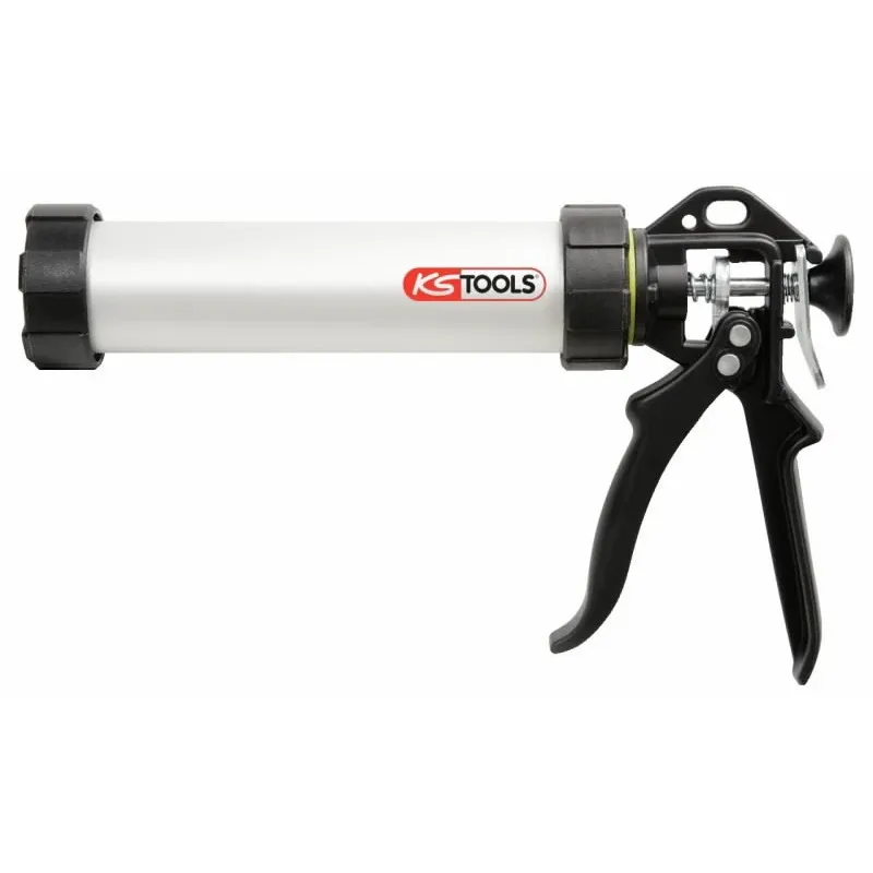 Pistoletas silikonui, klijams išspausti, rankinis, 310 ml 310 ml 340mm, KS Tools