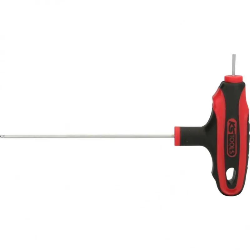 ERGOTORQUE PLUS T-sešstūru komplekts 2-12mm, 9 gab. 9 osa, KS Tools