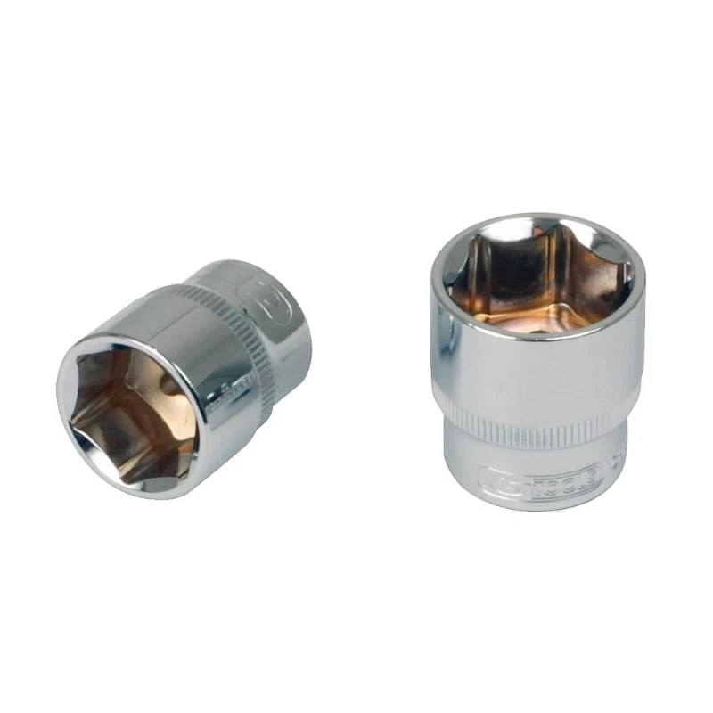 Sešstūra galva 3-8" CHROMEplus 13mm, KS Tools