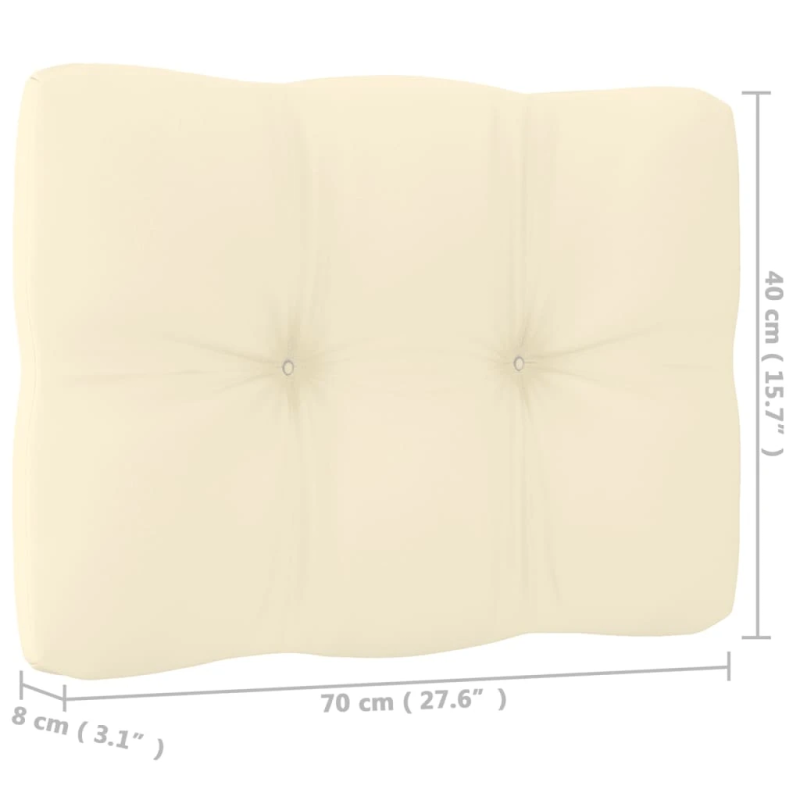 vidaXL 9-daļīgs dārza atpūtas mēbeļu komplekts ar matračiem, priede