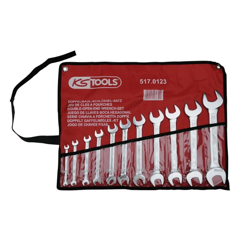 Lehtvõtmete komplekt 6x7-30x32mm, 11-osa, KS Tools