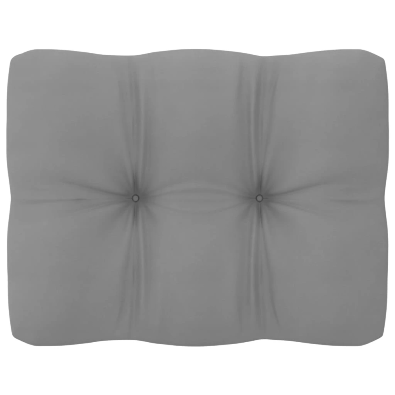 vidaXL 6-daļīgs dārza mēbeļu komplekts ar matračiem, priedes koks