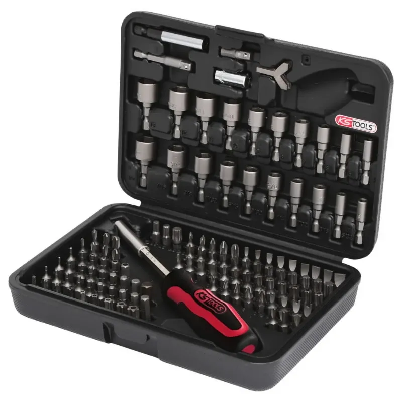 Uzgaļu komplekts CLASSIC 1-4´´ 122 gab. 122 osa, KS Tools