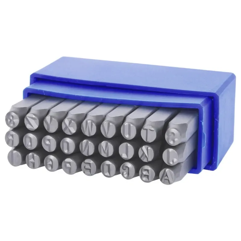 Raidžių išmušėjų komplektas 5mm, 27 dalių, KS Tools