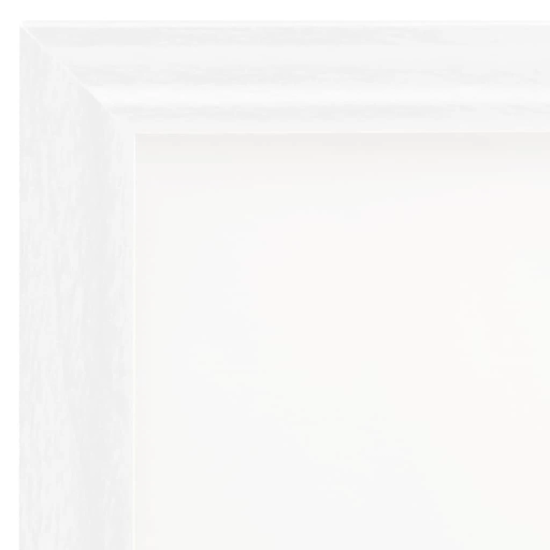 vidaXL foto rāmji, 3 gab., galdam, balti, 21x29,7 cm, MDF