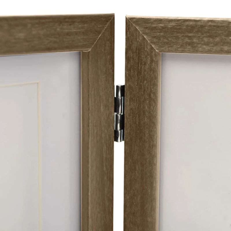 vidaXL 3-daļīgs foto rāmis, kolāža, gaiši brūns, 22x15 cm+2x,10x15 cm,