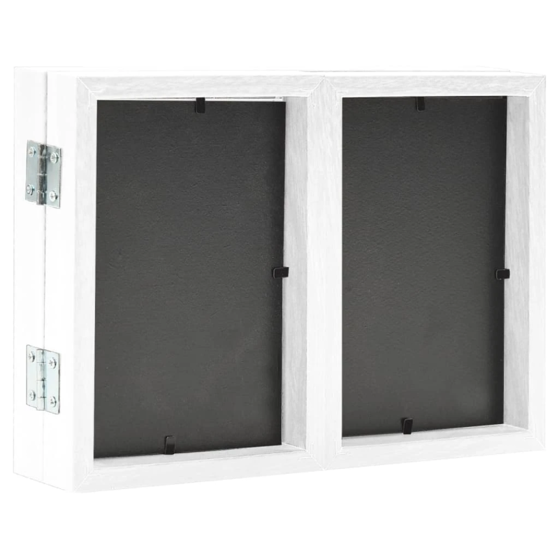 vidaXL 3-daļīgs foto rāmis, kolāža, balts, 22x15 cm+2x,10x15 cm,