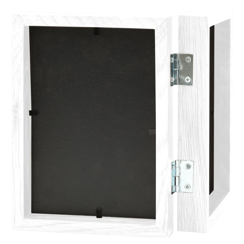 vidaXL 2-daļīgs foto rāmis, kolāža, balts, 2x,10x15 cm,