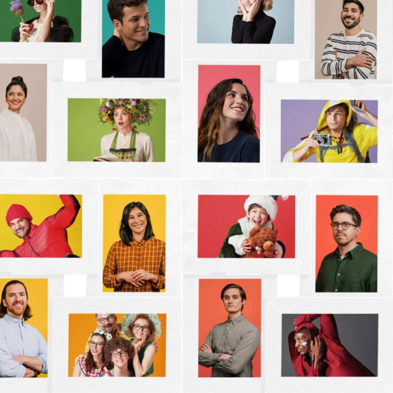 vidaXL kolāžas foto rāmis, 24x,10x15 cm, attēliem, balts MDF