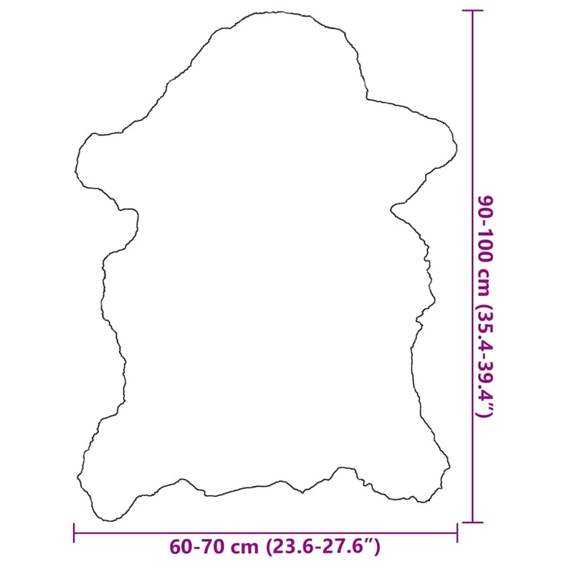 vidaXL aitāda, krēmkrāsas, ,60-70,x,90-100, cm