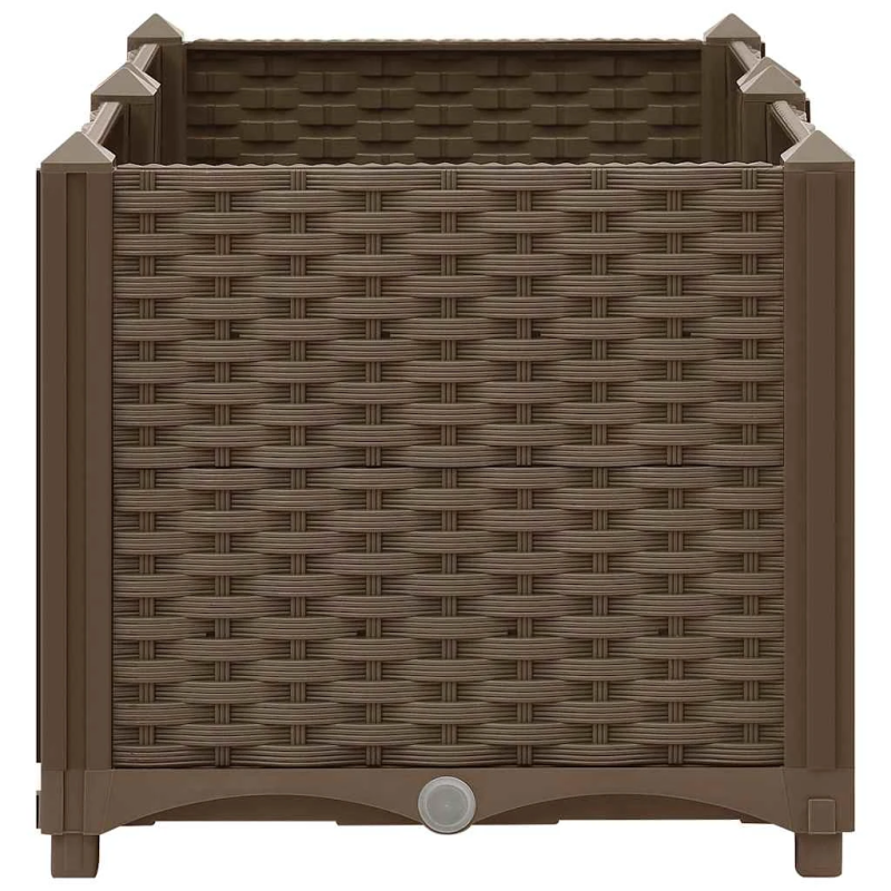 vidaXL puķu kaste, 80x40x38 cm, polipropilēns