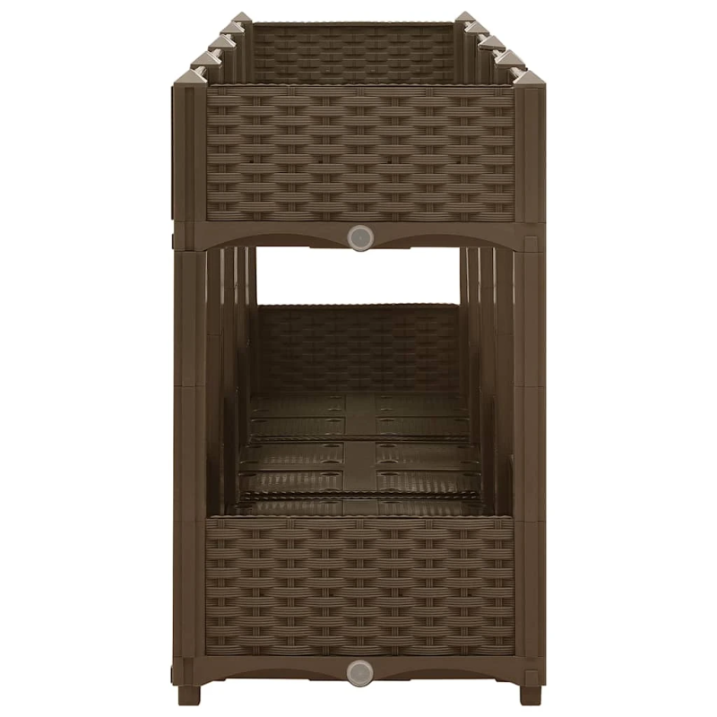 vidaXL puķu kaste, 160x40x71 cm, polipropilēns