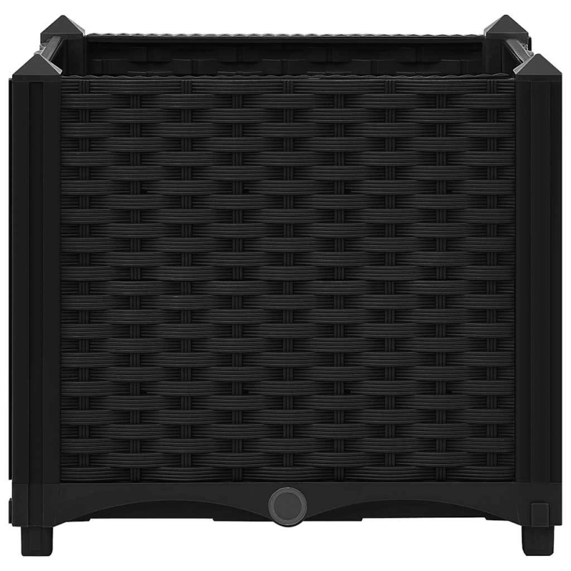 vidaXL augstā puķu dobe, 40x40x38 cm, polipropilēns