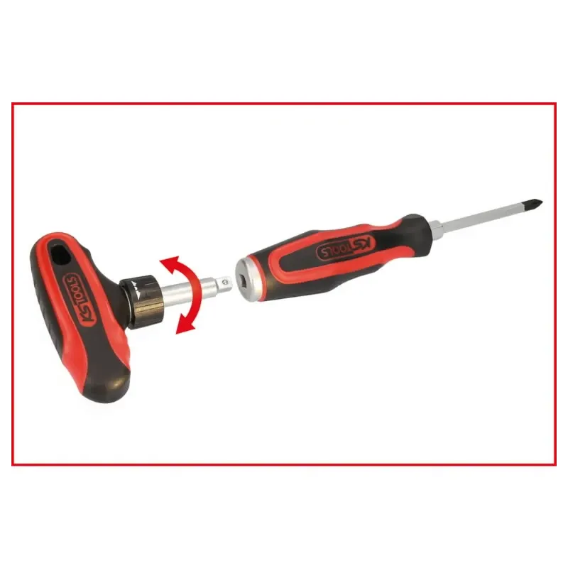 Triecienskrūvgriežu komplekts ERGOTORQUE, 13 gab. 13-osaline, KS Tools