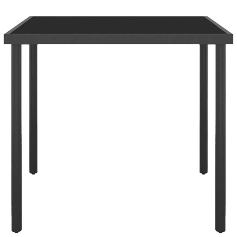 vidaXL 3-daļīgs dārza mēbeļu komplekts, tērauds