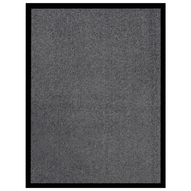 vidaXL durvju paklājs, antracītpelēks, 40x60 cm