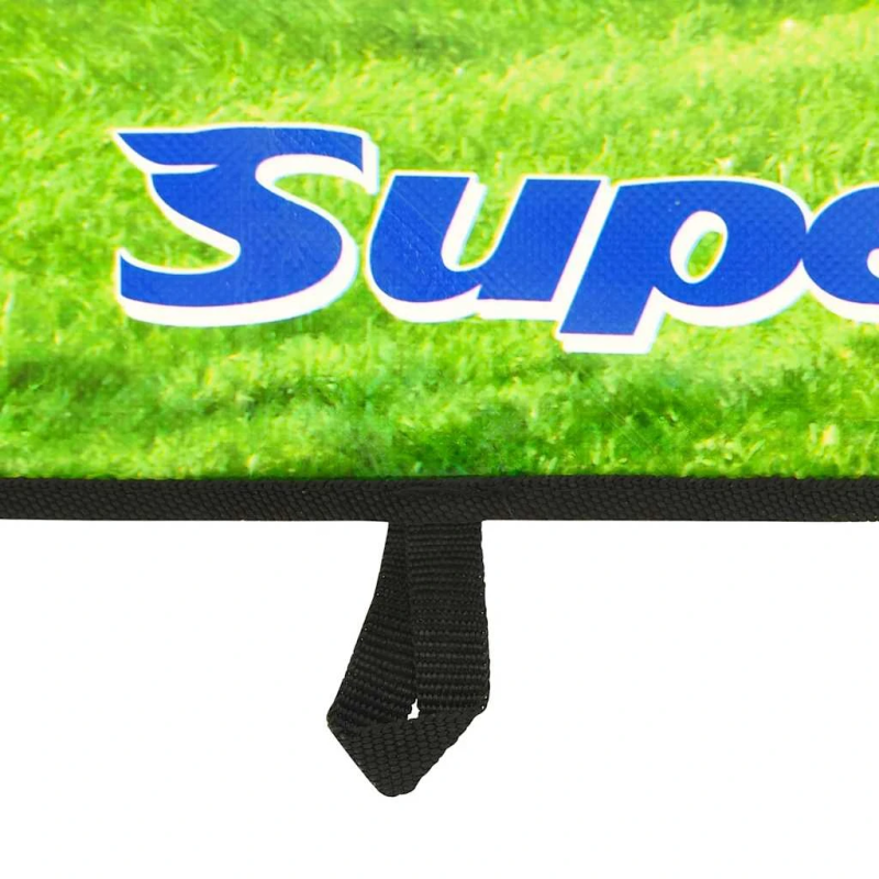 vidaXL bērnu futbola vārtu komplekts ar sienu, 120x51x77,5 cm
