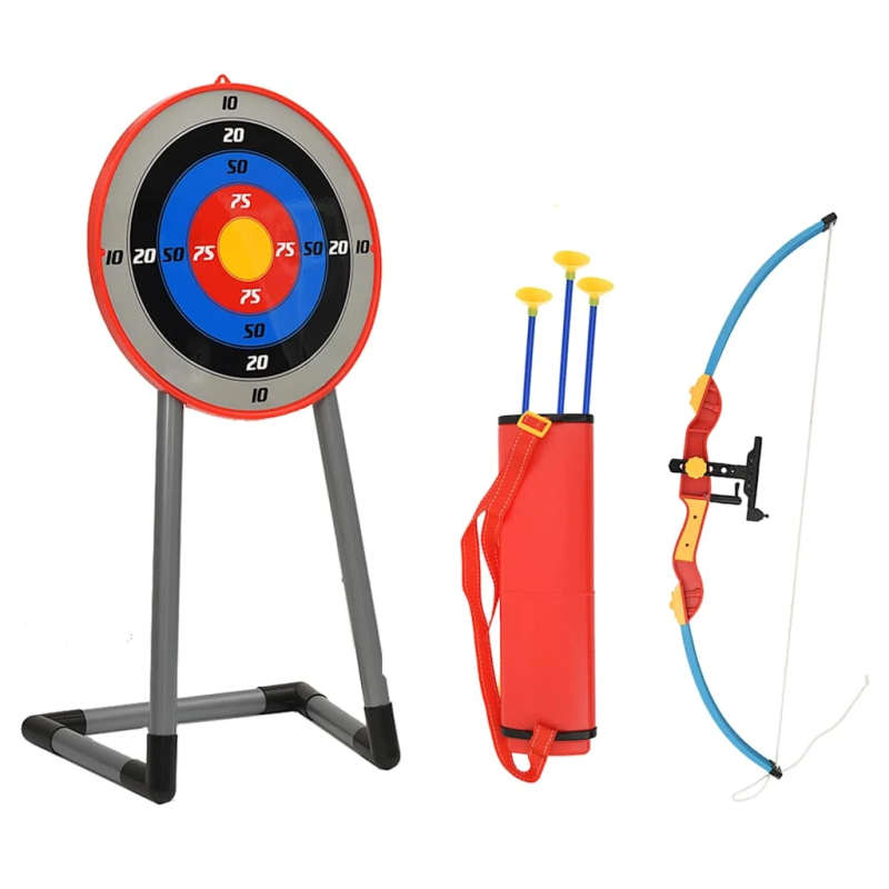 vidaXL bērnu loka šaušanas komplekts ar mērķi