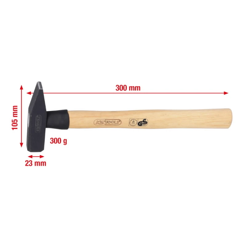 Atslēdznieka āmurs 300 g, KS Tools